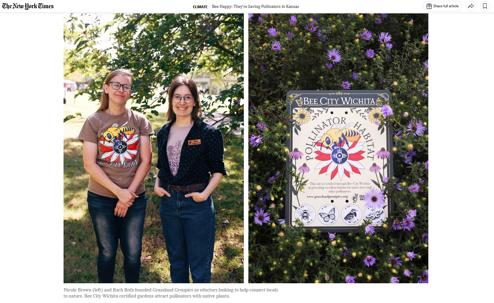 Bee Happy: They’re Saving Pollinators in Kansas