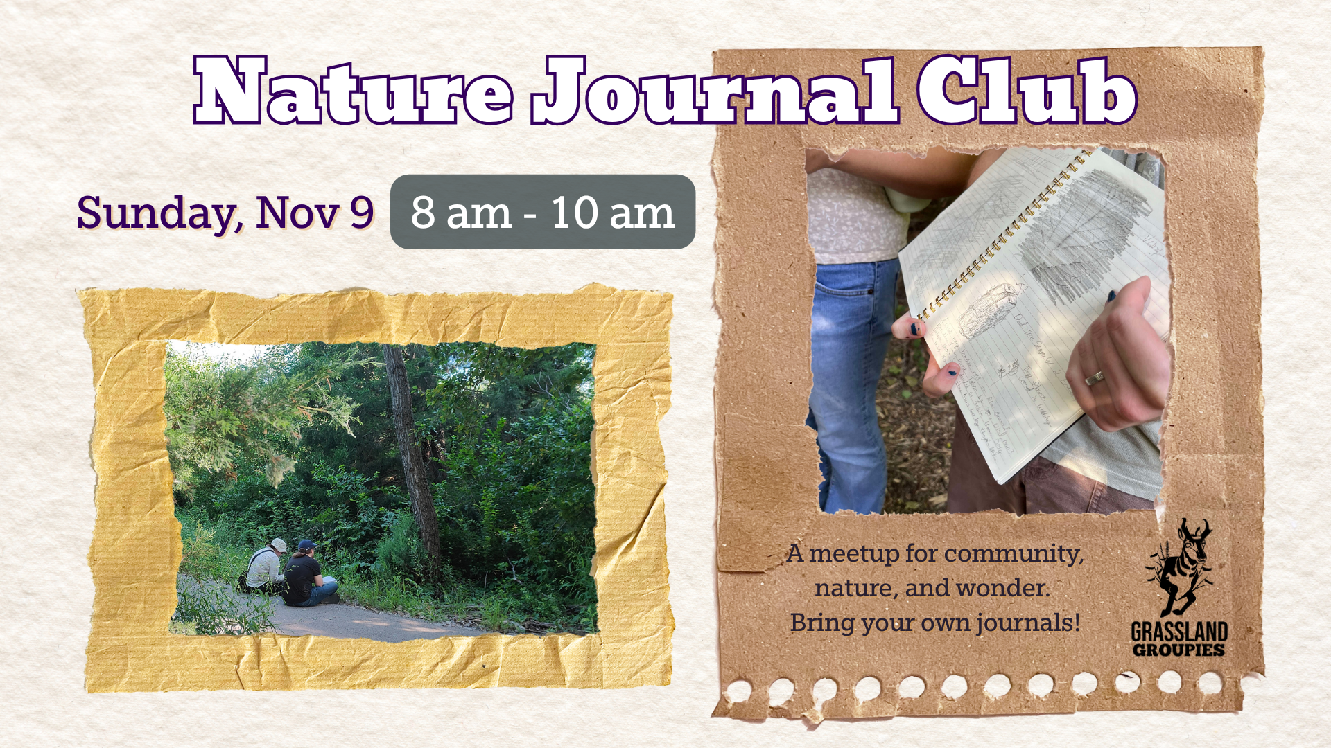 Nature Journaling Meetup Nov